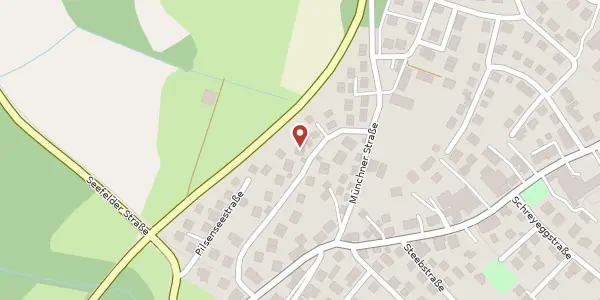 Karte der Umgebung von Ludwig-Thoma-Str. 10, 82229 Seefeld