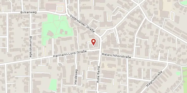 Karte der Umgebung von Hermann-Löns-Straße 2 A, 30827 Garbsen