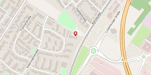 Karte der Umgebung von Kiebitzweg 1, 50354 Hürth