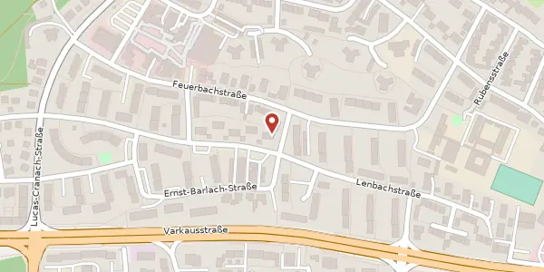 Karte der Umgebung von Ernst-Barlach-Str. 36, 65428 Rüsselsheim