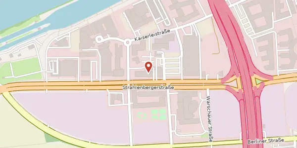 Karte der Umgebung von Stahlenberger Str. 105, 63067 Offenbach