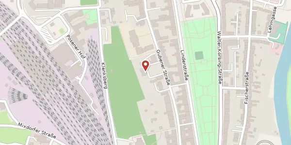 Karte der Umgebung von Gubener Str. 14, 15230 Frankfurt (Oder)