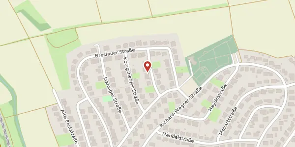 Karte der Umgebung von Tannenbergerstraße 7/1, 75015 Bretten