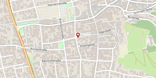 Karte der Umgebung von Kirchstr. 5, 69198 Schriesheim