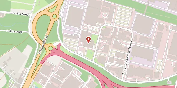 Karte der Umgebung von Untertürkheimer Straße 24, 66117 Saarbrücken