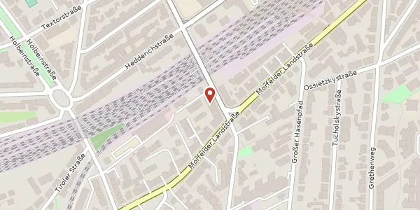 Karte der Umgebung von Schweizer Str. 114, 60594 Frankfurt