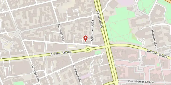 Karte der Umgebung von Domstr. 43, 63067 Offenbach