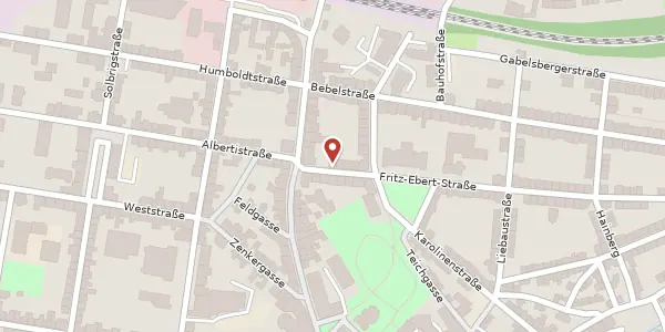 Karte der Umgebung von Oststraße 13, 08468 Reichenbach