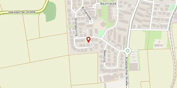 Karte der Umgebung von Ulmenweg 13, 71254 Ditzingen