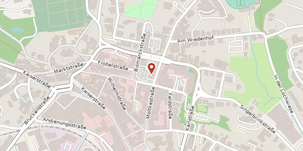 Karte der Umgebung von Moltkestr. 21, 51643 Gummersbach