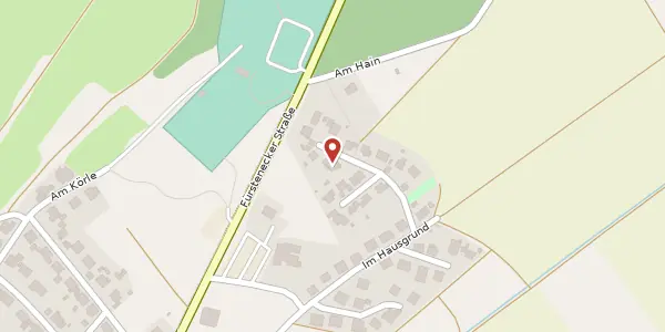 Karte der Umgebung von Kirschbaumweg 17, 36132 Eiterfeld