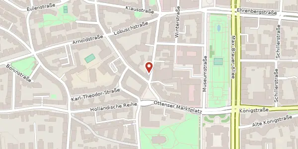 Karte der Umgebung von Am Felde 3, 22765 Hamburg