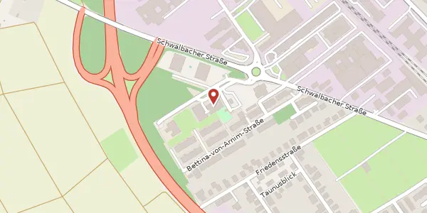 Karte der Umgebung von Bismarckstr. 9, 65760 Eschborn