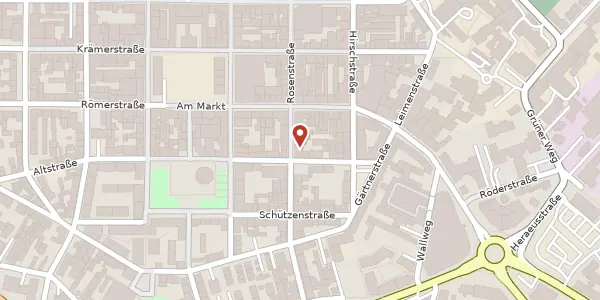 Karte der Umgebung von Lautenschlägerstr. 14, 63450 Hanau