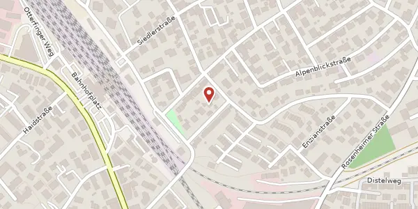 Karte der Umgebung von Wilhelm-Dieß-Str. 7 a, 83607 Holzkirchen