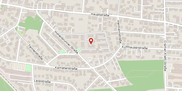 Karte der Umgebung von Professor-Berberich-Str. 26, 85579 Neubiberg