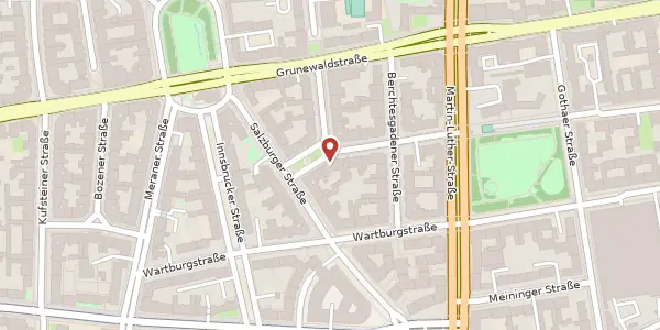 Karte der Umgebung von Apostel-Paulus-Straße 19, 10825 Berlin