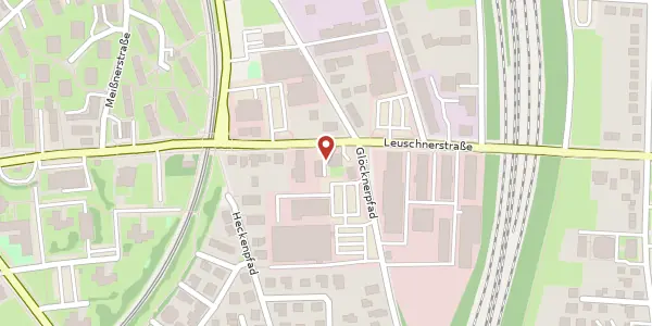 Karte der Umgebung von Leuschnerstraße 81, 34134 Kassel
