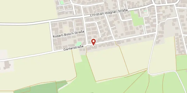 Karte der Umgebung von Gartenstraße 31/1, 71229 Leonberg