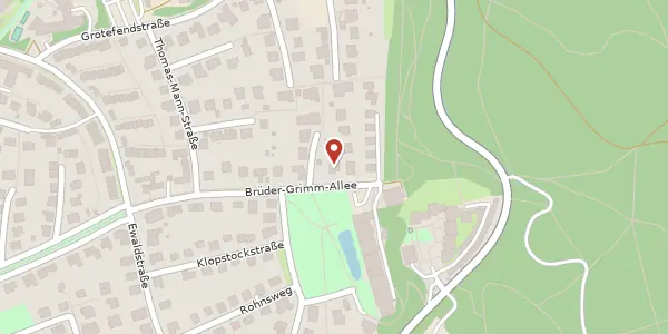 Karte der Umgebung von Brüder-Grimm-Allee 73, 37075 Göttingen