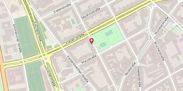 Karte der Umgebung von Schwerinstr. 40, 40477 Düsseldorf
