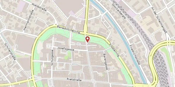 Karte der Umgebung von Obere Straße 30, 78050 Villingen-Schwenningen