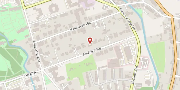 Karte der Umgebung von Schöne Allee 9 a, 99867 Gotha