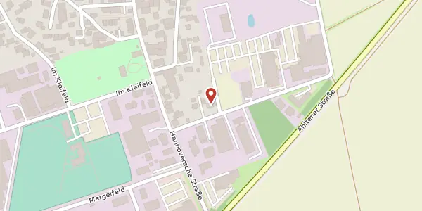 Karte der Umgebung von Raiffeisenstraße 5, 31275 Lehrte