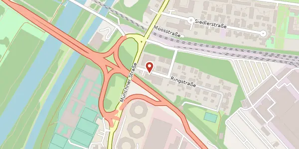 Karte der Umgebung von Münchener Str. 18, 85774 Unterföhring