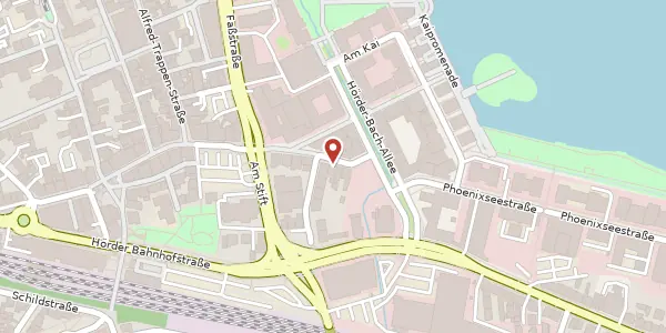 Karte der Umgebung von Fred-Ape-Weg 76, 44263 Dortmund