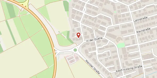 Karte der Umgebung von An der Tränk 75, 63303 Dreieich