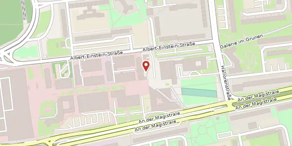 Karte der Umgebung von Neustädter Passage 6, 06122 Halle (Saale)