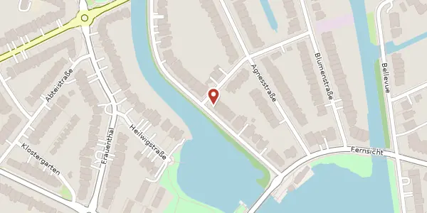 Karte der Umgebung von Leinpfad 12, 22301 Hamburg