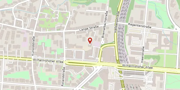 Karte der Umgebung von Bremelbachstraße 5b, 34131 Kassel