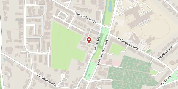 Karte der Umgebung von Angerstr. 93 a, 40593 Düsseldorf