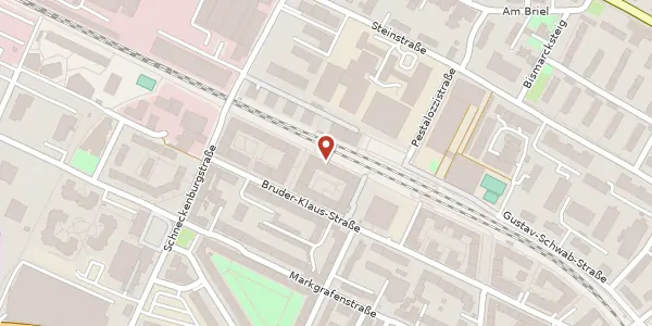 Karte der Umgebung von Bruder-Klaus-Straße 10D, 78467 Konstanz