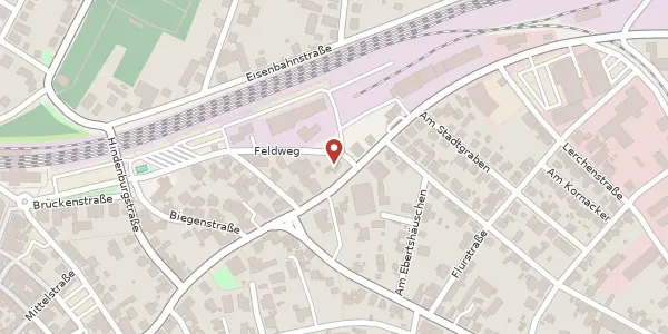 Karte der Umgebung von Niederrheinische Straße 31, 35274 Kirchhain