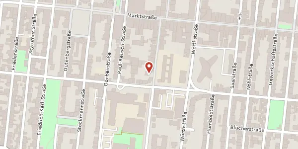 Karte der Umgebung von Lothringer Str. 35, 46045 Oberhausen