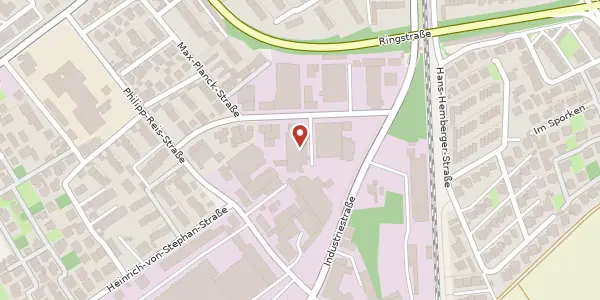 Karte der Umgebung von Borsigstr. 6A, 63150 Heusenstamm