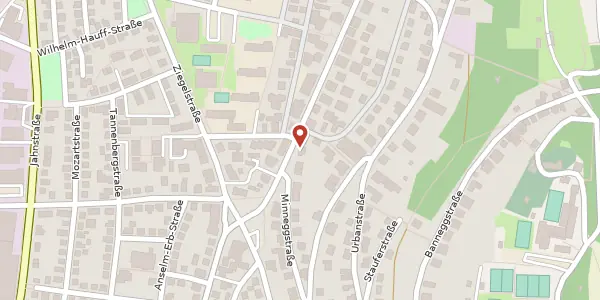 Karte der Umgebung von Seestraße 61, 88214 Ravensburg