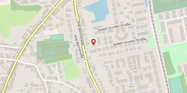 Karte der Umgebung von Joseph-Hürten-Straße 1, 50321 Brühl