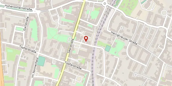 Karte der Umgebung von Hawstr. 1 a, 54290 Trier