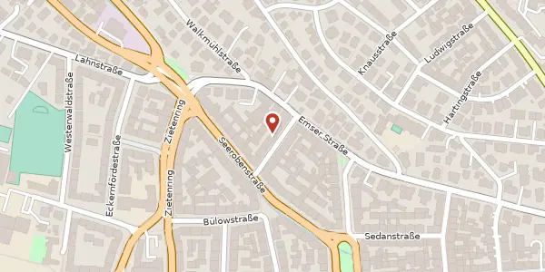 Karte der Umgebung von Drudenstr. 5, 65195 Wiesbaden
