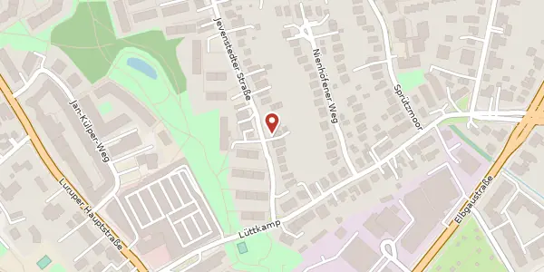 Karte der Umgebung von Jevenstedter Straße 46, 22547 Hamburg
