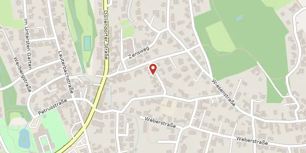Karte der Umgebung von Drosselweg 10, 53639 Königswinter