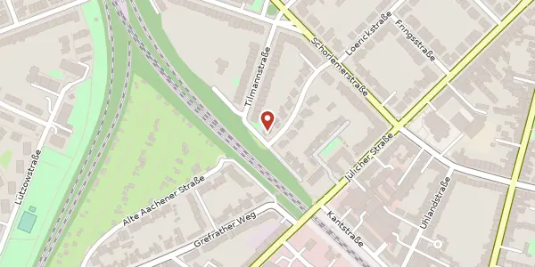 Karte der Umgebung von Langenbachstr. 14, 41464 Neuss