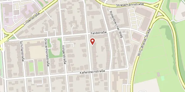 Karte der Umgebung von Barckhausenstraße 20, 21335 Lüneburg