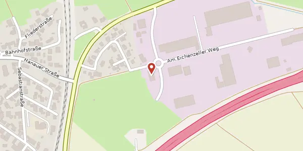 Karte der Umgebung von Eschengrund 10, 36124 Eichenzell