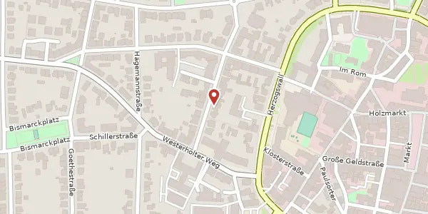 Karte der Umgebung von Limperstr. 31, 45657 Recklinghausen