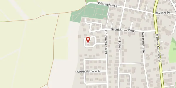 Karte der Umgebung von Grünborner Weg 67, 65589 Hadamar